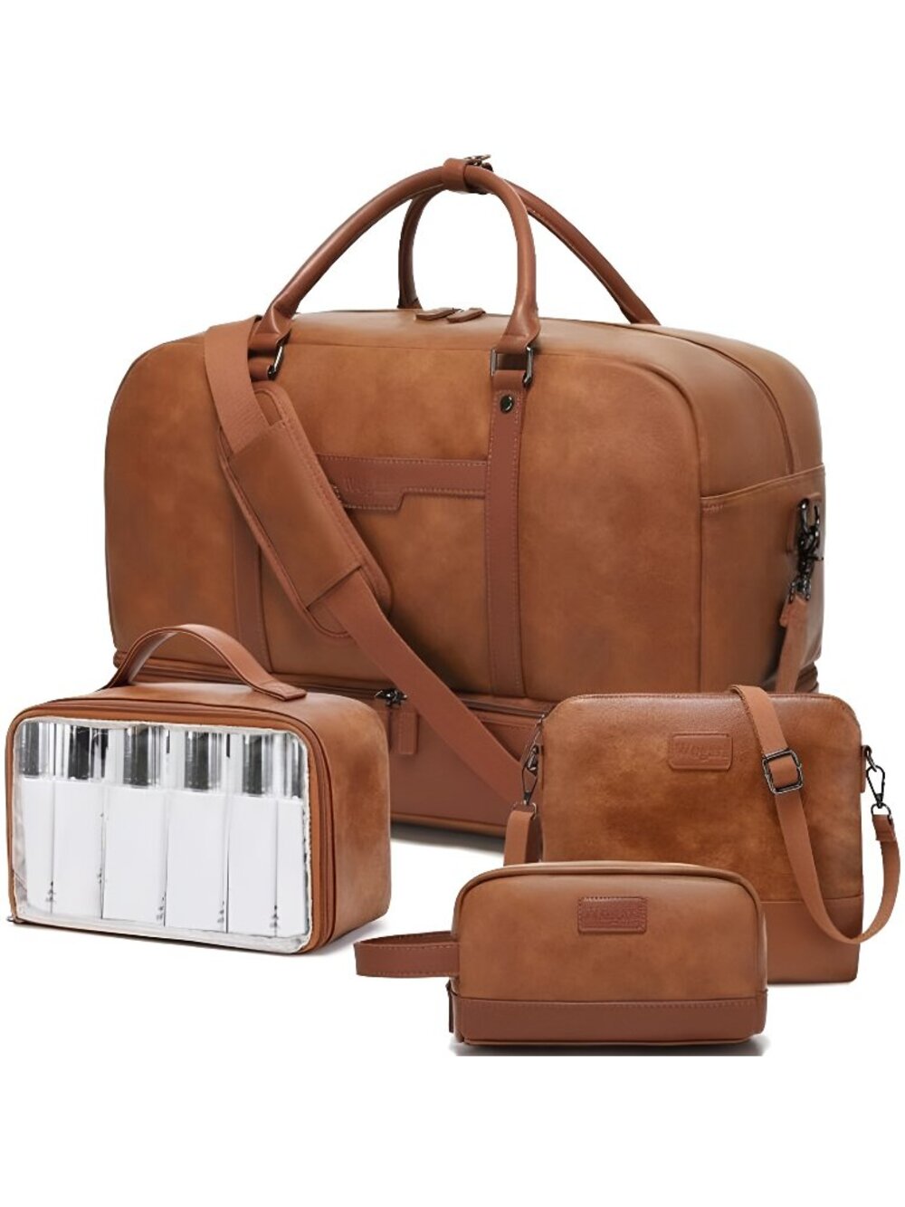 Weekender Bag for Women Men Large Overnight Bag Travel Duffel Bag